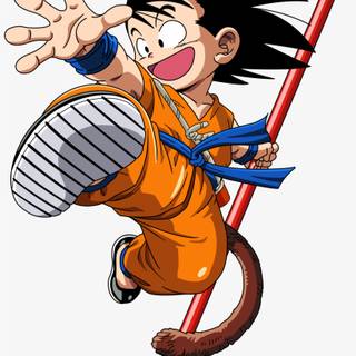 Dragonball Evolution Goku power pole wallpaper