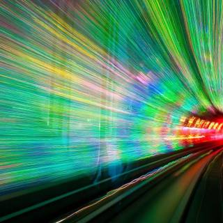 Time tunnel wallpaper