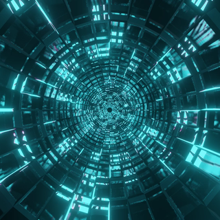 Time tunnel wallpaper