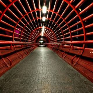 Time tunnel wallpaper