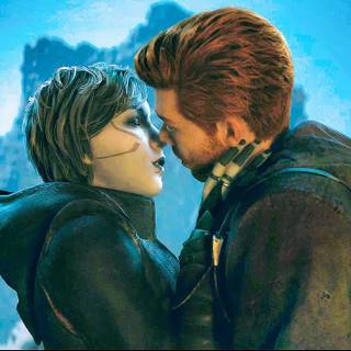 Star Wars Jedi Survivor Cal Kestis and Merrin wallpaper