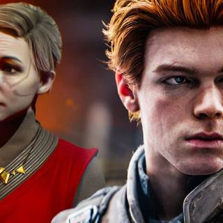 Star Wars Jedi Survivor Cal Kestis and Merrin wallpaper