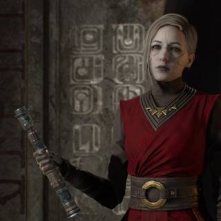 Star Wars Jedi Survivor Cal Kestis and Merrin wallpaper