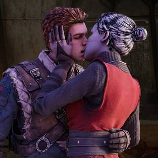 Star Wars Jedi Survivor Cal Kestis and Merrin wallpaper