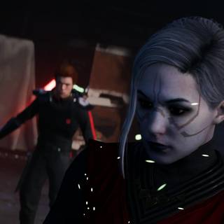 Star Wars Jedi Survivor Cal Kestis and Merrin wallpaper