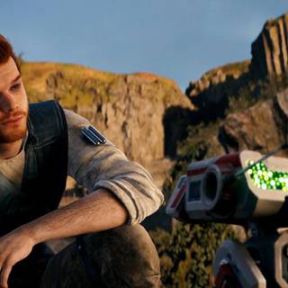 Star Wars Jedi Survivor Cal Kestis and Merrin wallpaper