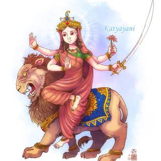 Maa Katyayani wallpaper
