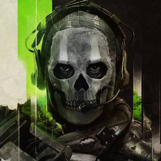Ghost from COD wallpaper