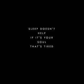 Tired of life wallpaper