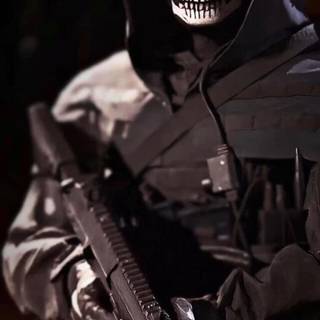 Ghost from COD wallpaper