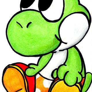 Baby Yoshi wallpaper