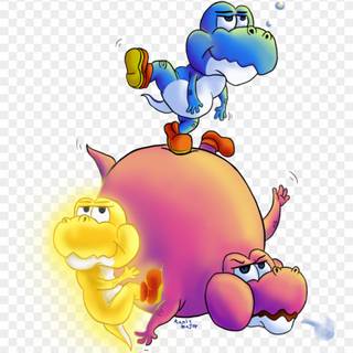 Baby Yoshi wallpaper