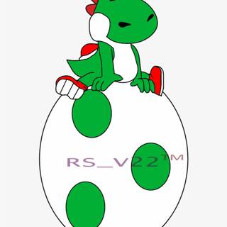 Baby Yoshi wallpaper