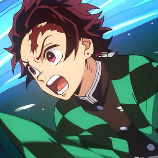 Tanjiro and Sasuke wallpaper