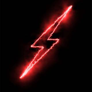 Neon red and black wallpaper