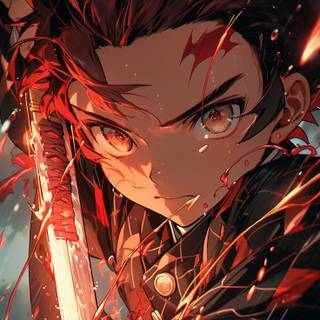 Tanjiro and Sasuke wallpaper