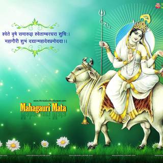 Maa MahaGauri wallpaper