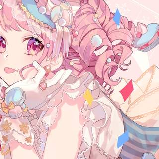 Anime candy girls wallpaper