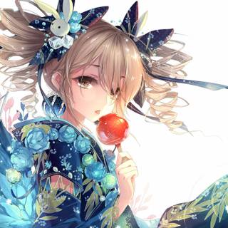 Anime candy girls wallpaper