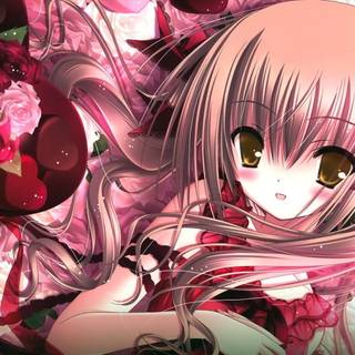 Anime candy girls wallpaper