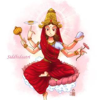 Maa Siddhidatri wallpaper