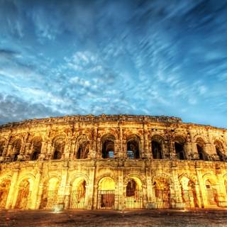 Amphitheatre wallpaper