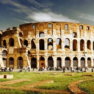 Amphitheatre wallpaper