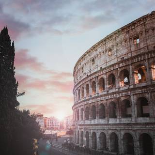 Amphitheatre wallpaper