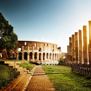 Amphitheatre wallpaper