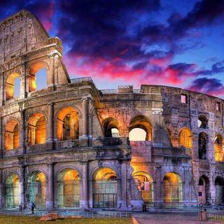 Amphitheatre wallpaper