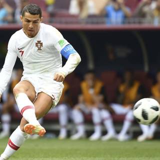 Cristiano Ronaldo free kick wallpaper