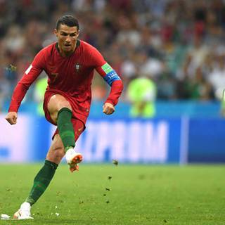 Cristiano Ronaldo free kick wallpaper