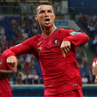 Cristiano Ronaldo free kick wallpaper