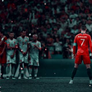 Cristiano Ronaldo free kick wallpaper