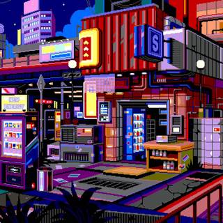 8 Bit Tokyo wallpaper