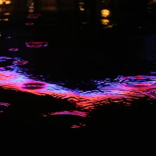 Neon scenery wallpaper