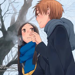 Manga love wallpaper