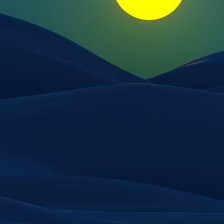 Moon painting wallpaper