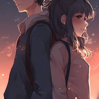 Manga love wallpaper