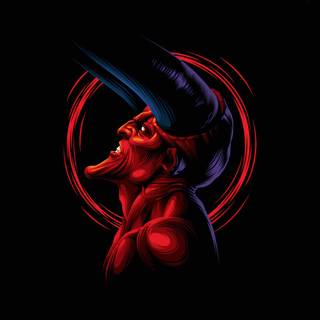 Devil art wallpaper