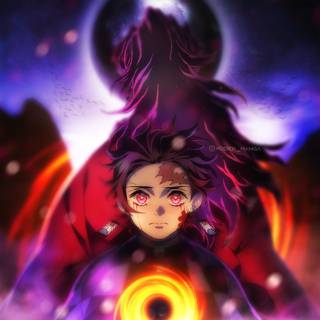 Tanjiro and Yoriichi wallpaper