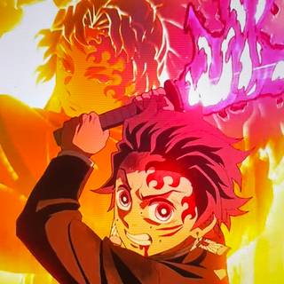 Tanjiro and Yoriichi wallpaper