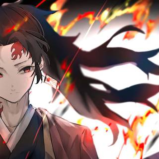 Tanjiro and Yoriichi wallpaper