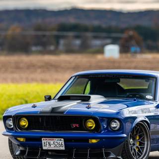 Muscle car 4k Android wallpaper
