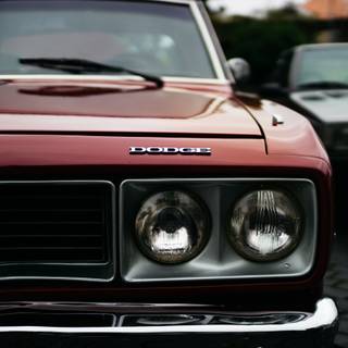 Laptop vintage car 4k wallpaper