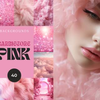 Barbiecore computer wallpaper