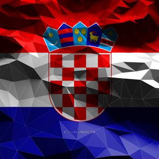 Croatia flag desktop wallpaper