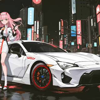 Retro JDM cars wallpaper