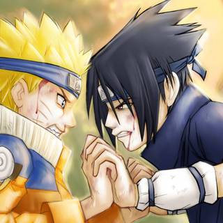 Naruto Sasuke fight wallpaper