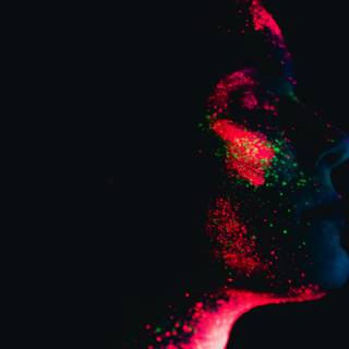 Dark paint wallpaper